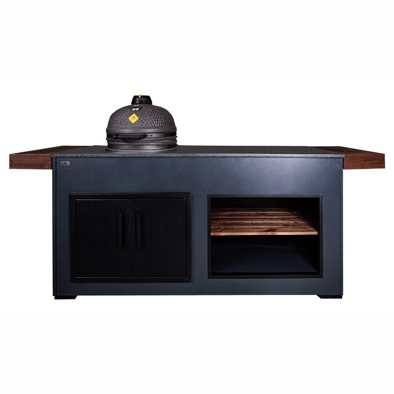 Grillandia Egg Nest Outdoor Kitchen Anthracite with Kamado Grill & Storage