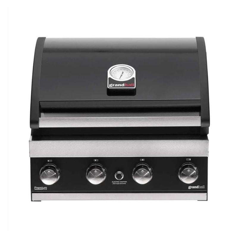 Grillandia Rare Ultimate Outdoor Kitchen Anthracite with Gas BBQ, Storage, Swivel Bar Unit & Stools
