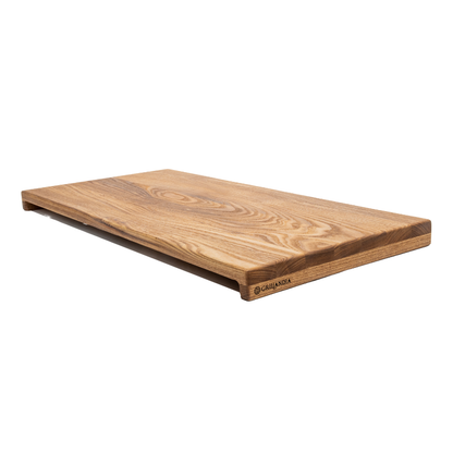 Cutting Board Rail Japanese Acacia Slide-In Cutting Board for Grillandia Worktops