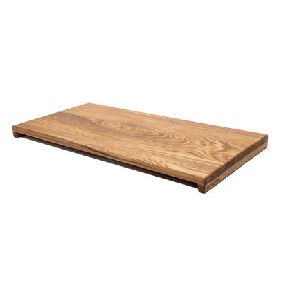 Cutting Board Rail Japanese Acacia Slide-In Cutting Board for Grillandia Worktops