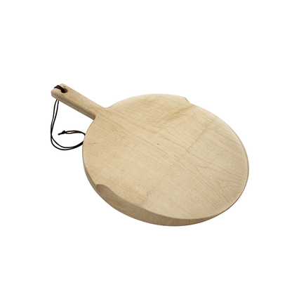 BBQ Ultimate Gift Kit Linden Wood Pizza Peel 100% Organic with Antibacterial Oiled Surface for Baking & Serving