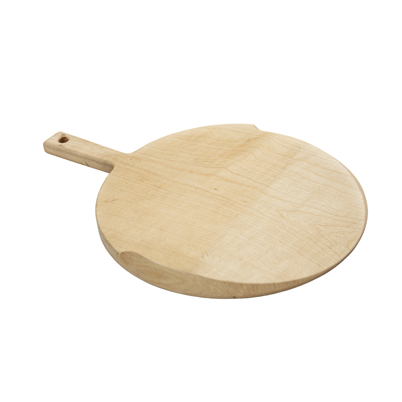 BBQ Ultimate Gift Kit Linden Wood Pizza Peel 100% Organic with Antibacterial Oiled Surface for Baking & Serving