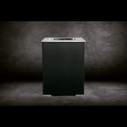 Grillandia Corner Unit with Ice Bucket Anthracite with HQ Stainless Steel Ice Bucket & Granite Worktop